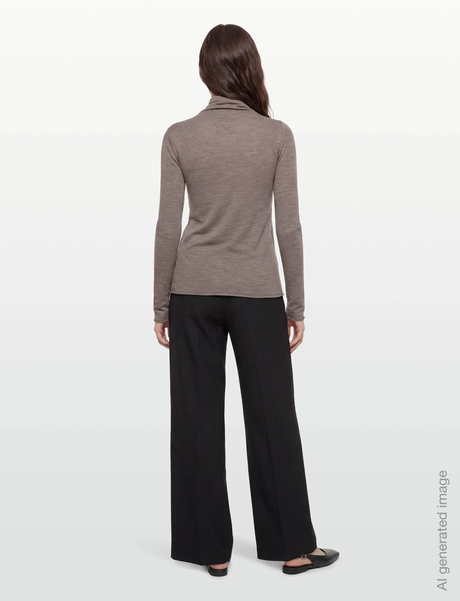 Lovechild 1979 - Abba Turtleneck - 029 stone - 4