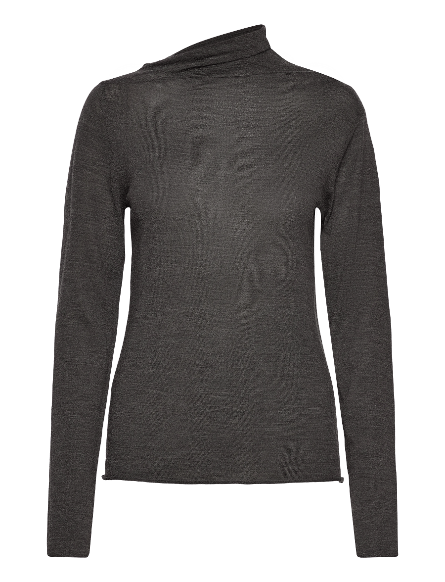 Lovechild 1979 - Abba Turtleneck - rullekraver - 057 dark grey - 1