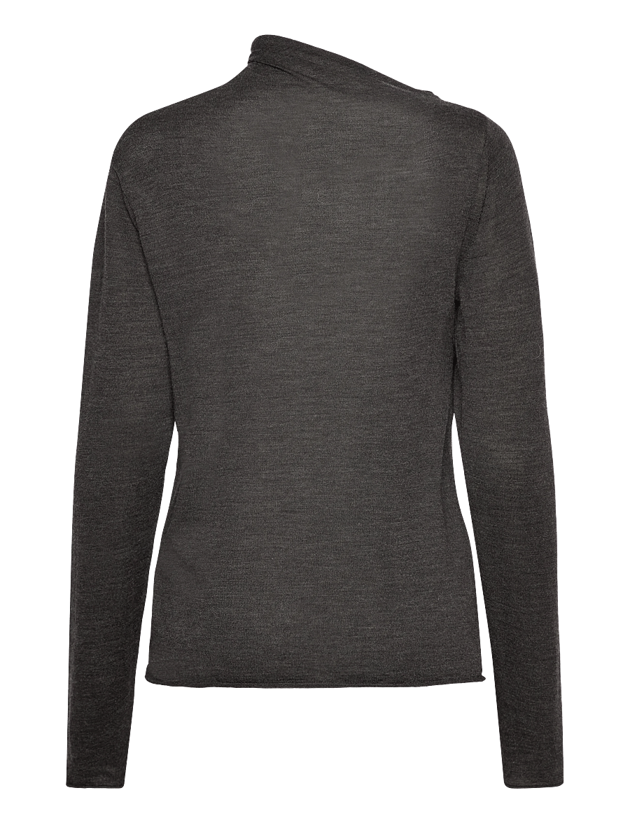 Lovechild 1979 - Abba Turtleneck - rullekraver - 057 dark grey - 2