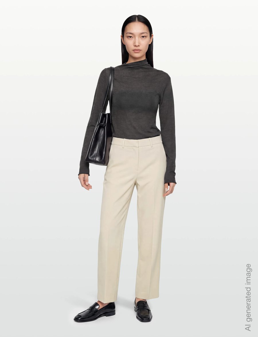 Lovechild 1979 - Abba Turtleneck - rullekraver - 057 dark grey - 0