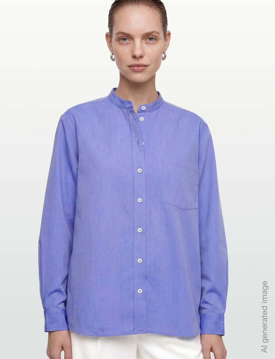 Lovechild 1979 - Edgar Shirt - marškiniai ilgomis rankovėmis - 426 boy blue - 3