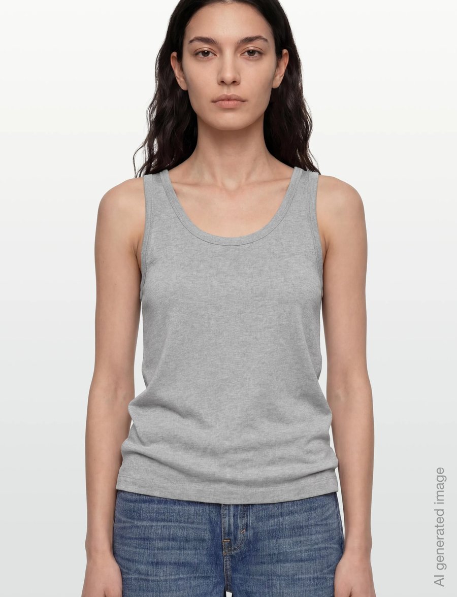 Lovechild 1979 - Jessica Top - tanktops - 929 grey melange - 3