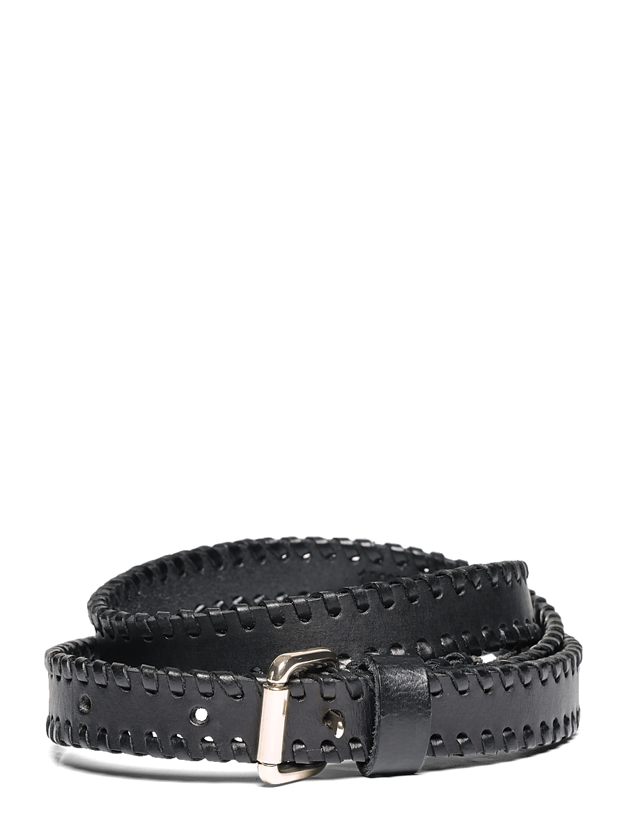 Lovechild 1979 - Nelly Belt - läderskärp - 999 black - 1