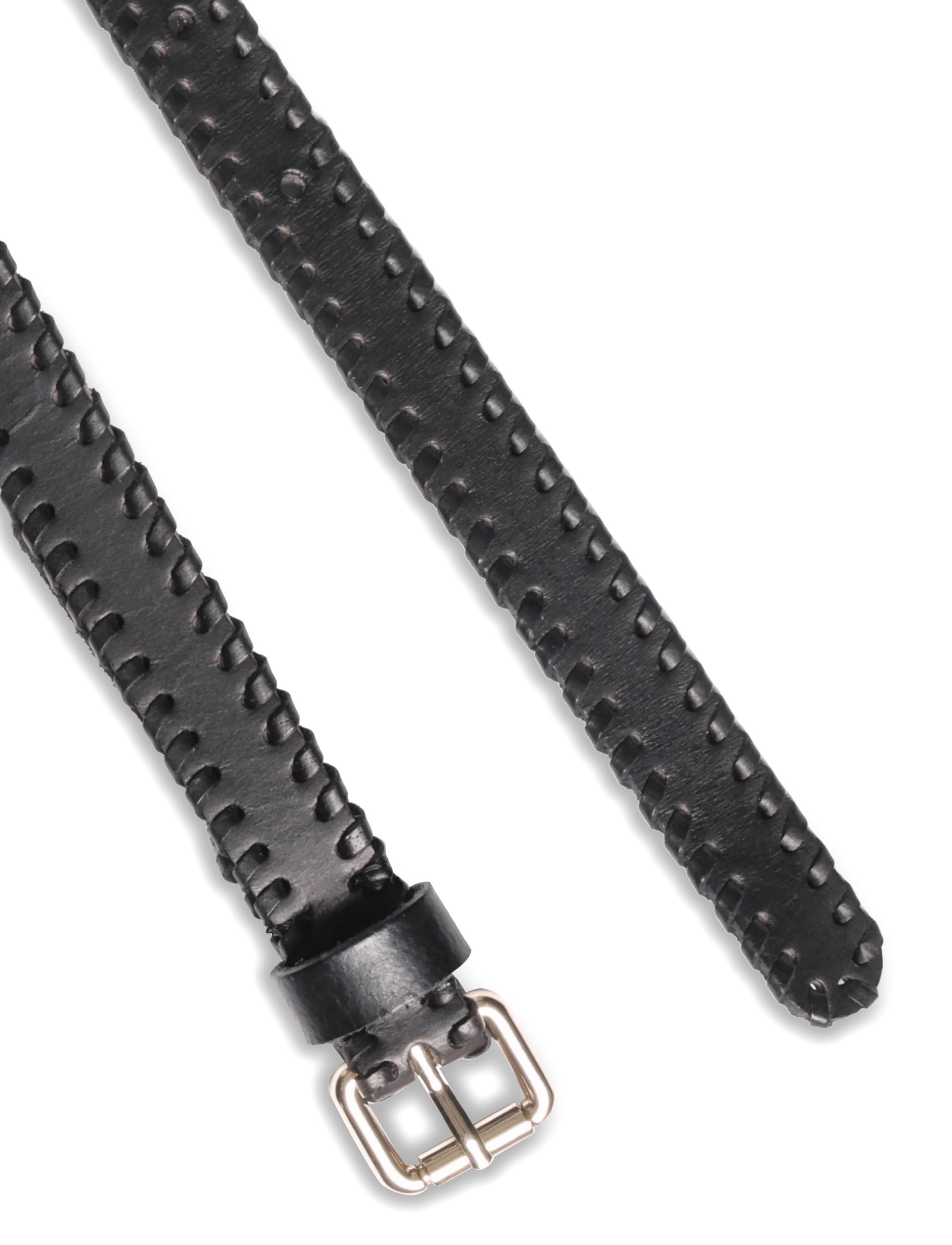 Lovechild 1979 - Nelly Belt - läderskärp - 999 black - 2