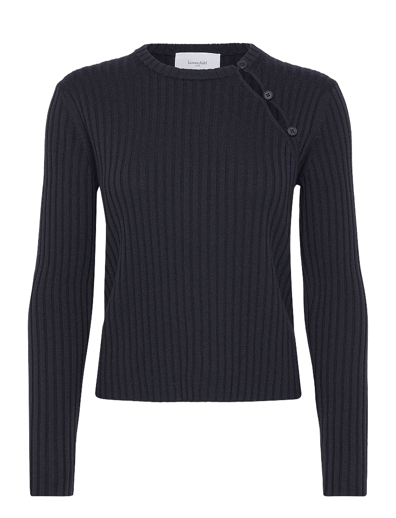 Lovechild 1979 - Mikaela Blouse - langärmlige blusen - 450 total eclipse - 0