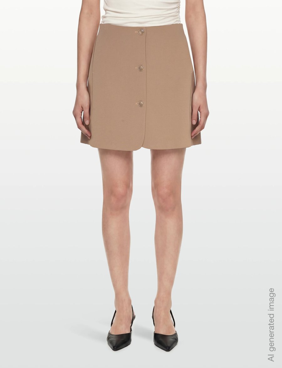 Lovechild 1979 - Genna Skirt - kurze röcke - 770 brown - 3