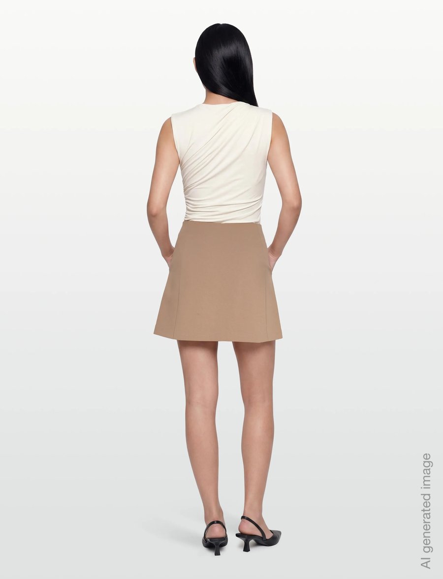 Lovechild 1979 - Genna Skirt - kurze röcke - 770 brown - 4
