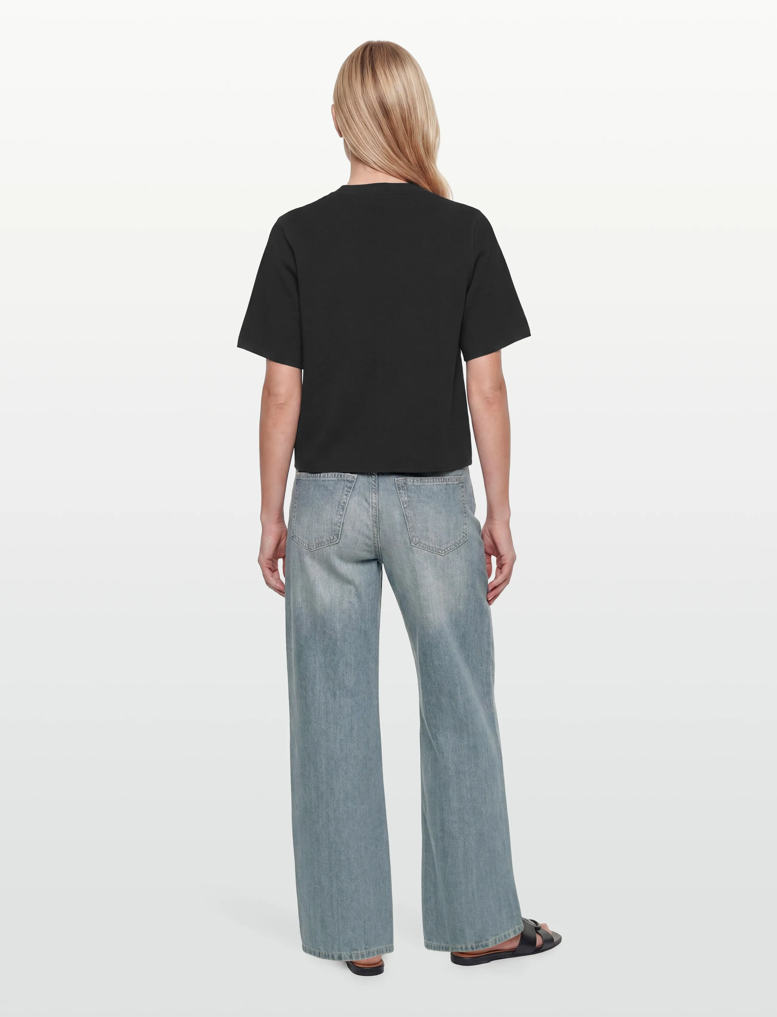 Lovechild 1979 - Tilly Blouse - lühikeste varrukatega pluusid - 999 black - 4