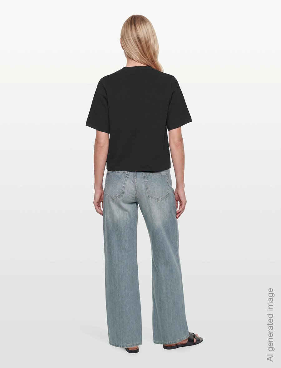 Lovechild 1979 - Tilly Blouse - kortærmede bluser - 999 black - 4