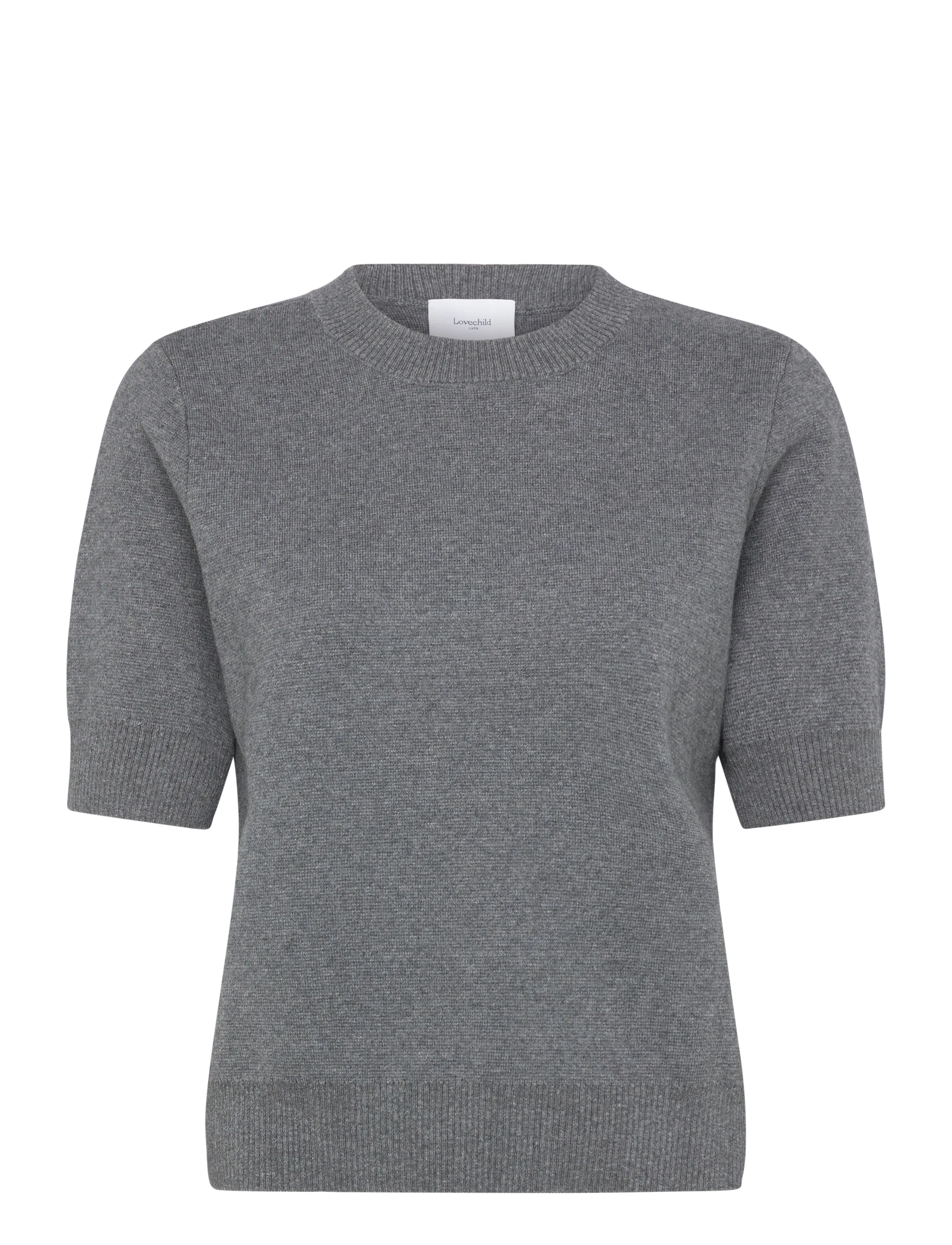 Lovechild 1979 Diana Blouse - Blusen - 062 GREY MELANGE / grey