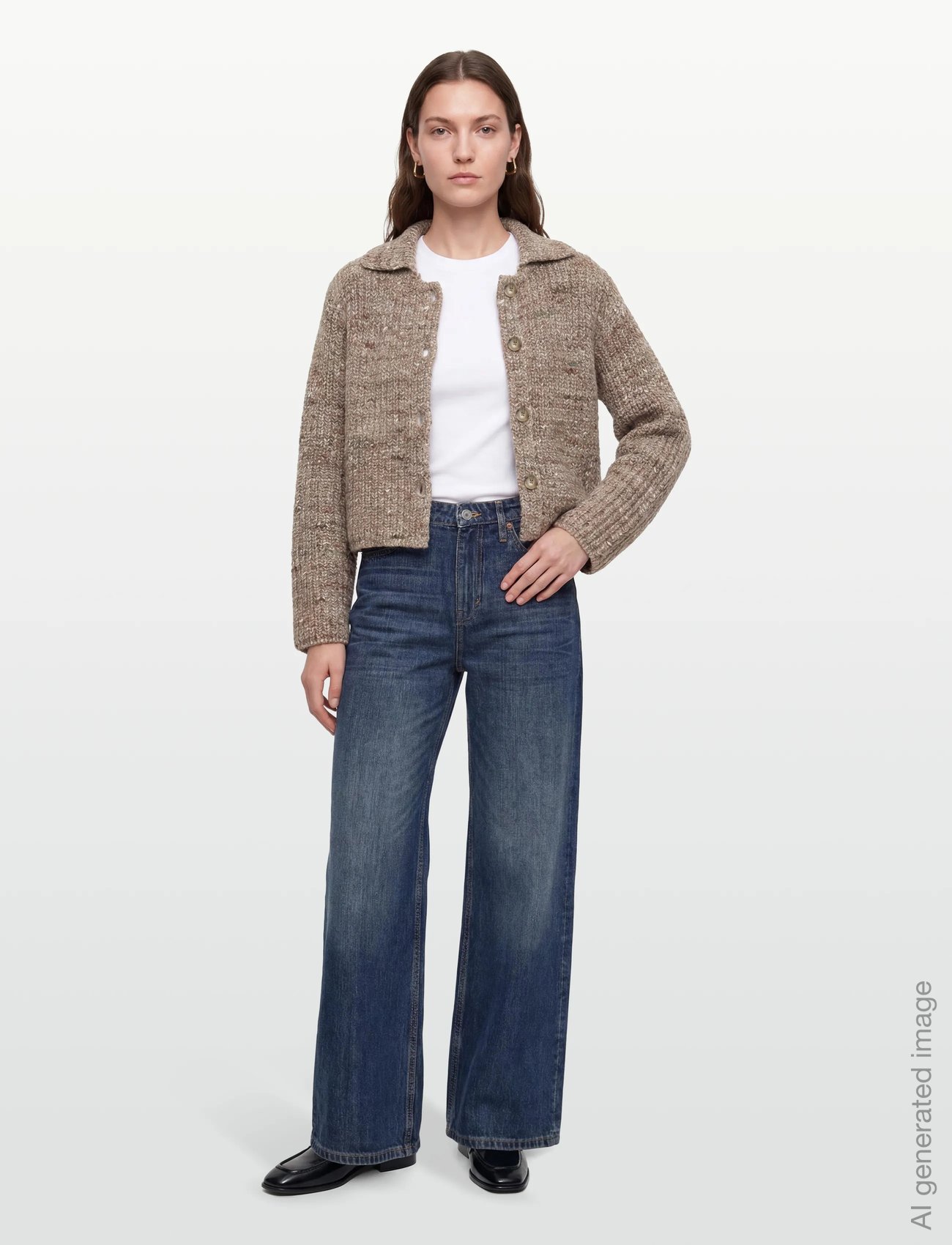 Lola Cardigan - 180 BEIGE PAELLA