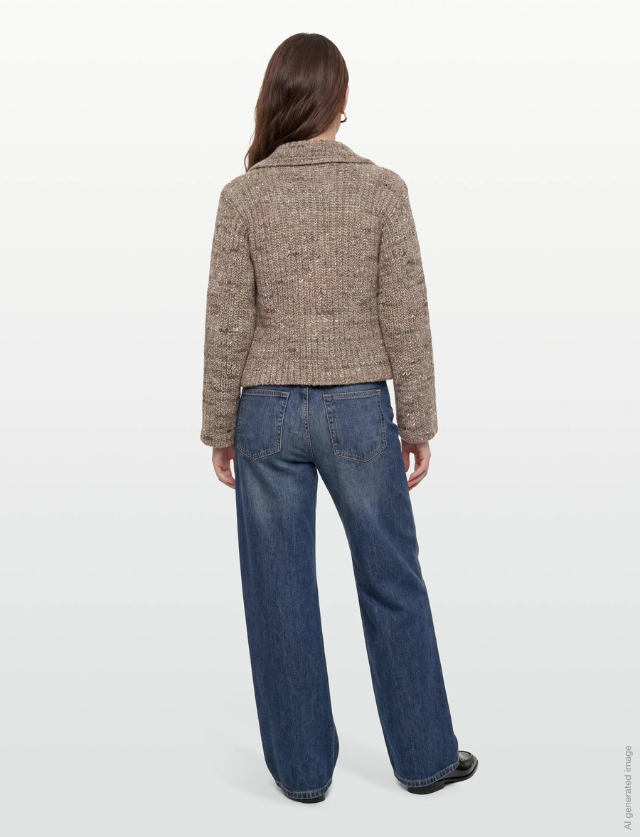 Lovechild 1979 - Lola Cardigan - strickjacken - 180 beige paella - 4
