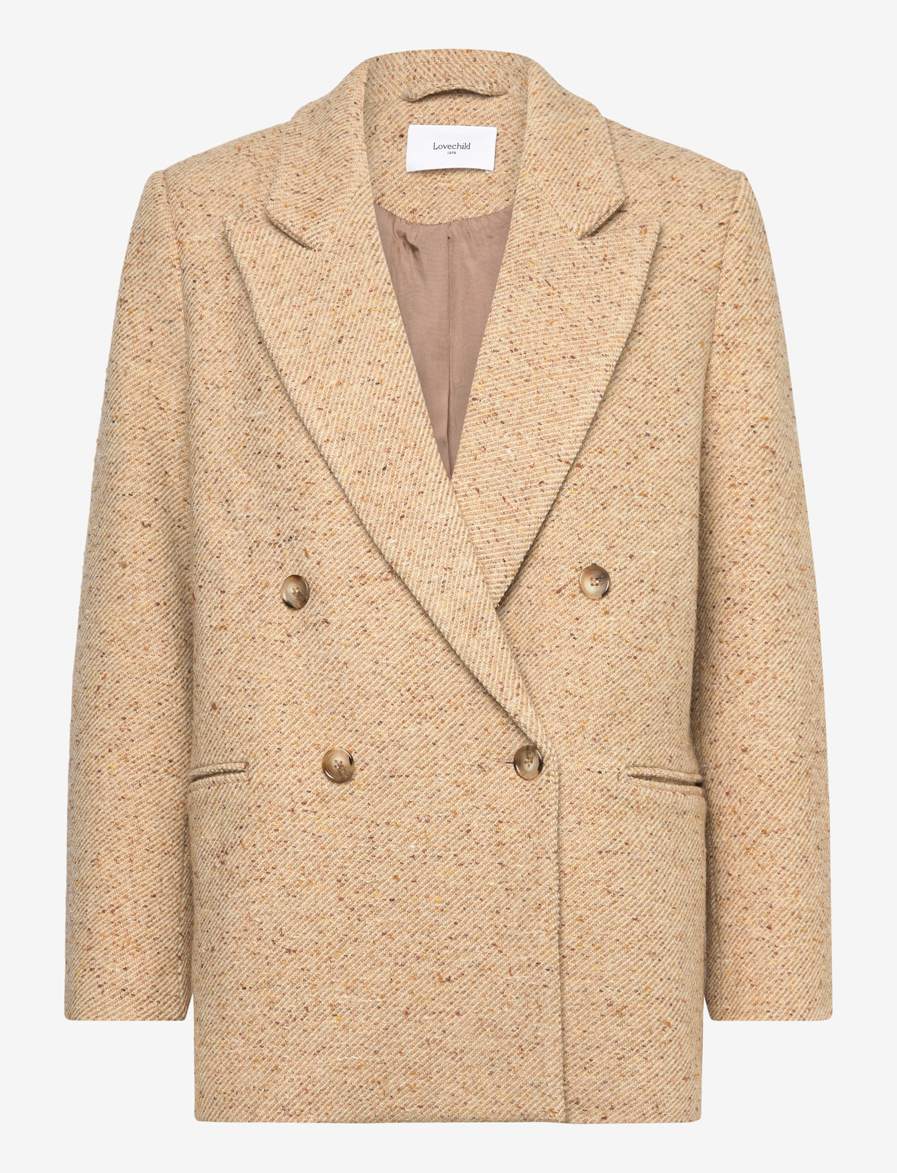 Lovechild 1979 - Arizona Blazer - dobbeltradede blazere - 034 multi beige - 1