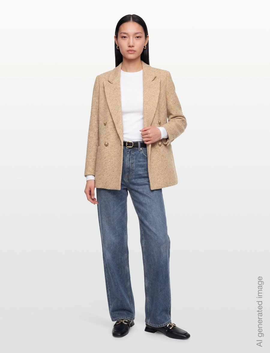 Lovechild 1979 - Arizona Blazer - dubbelknäppta kavajer - 034 multi beige - 0