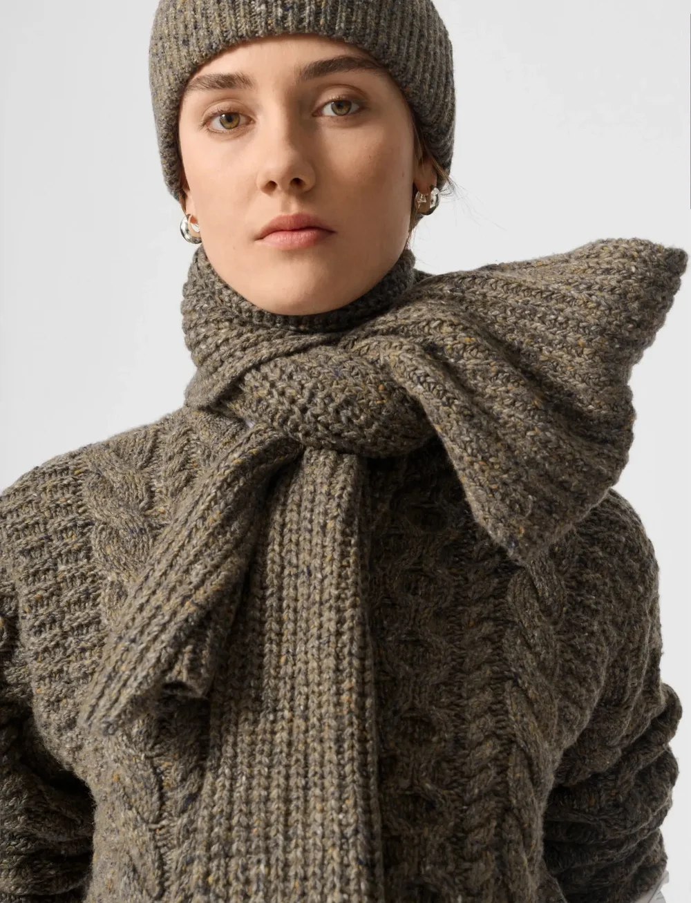 Lovechild 1979 - Erin Scarf - winter scarves - 685 multi green, - 0