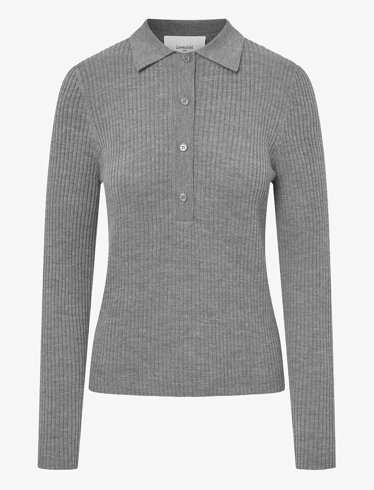 Lovechild 1979 - Lisa Blouse - sviitrid - 062 grey melange - 1