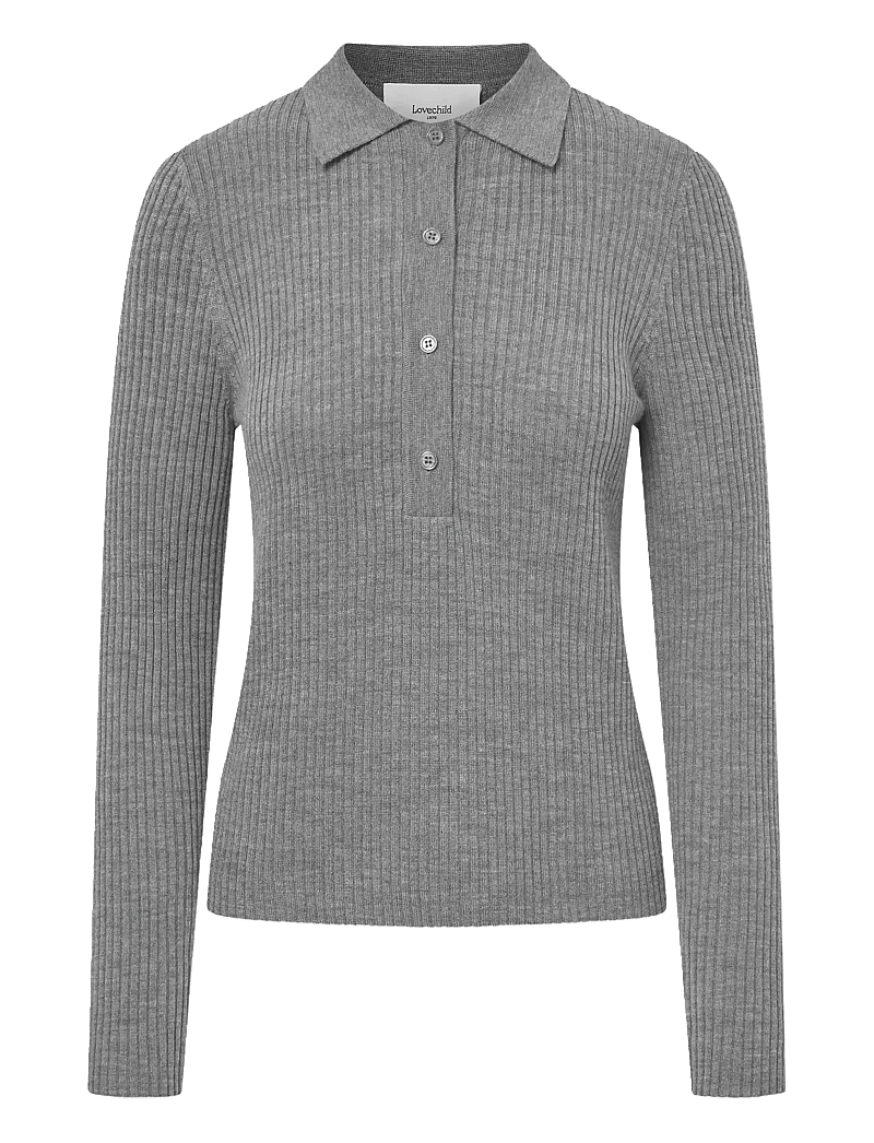 Lovechild 1979 - Lisa Blouse - sviitrid - 062 grey melange - 1