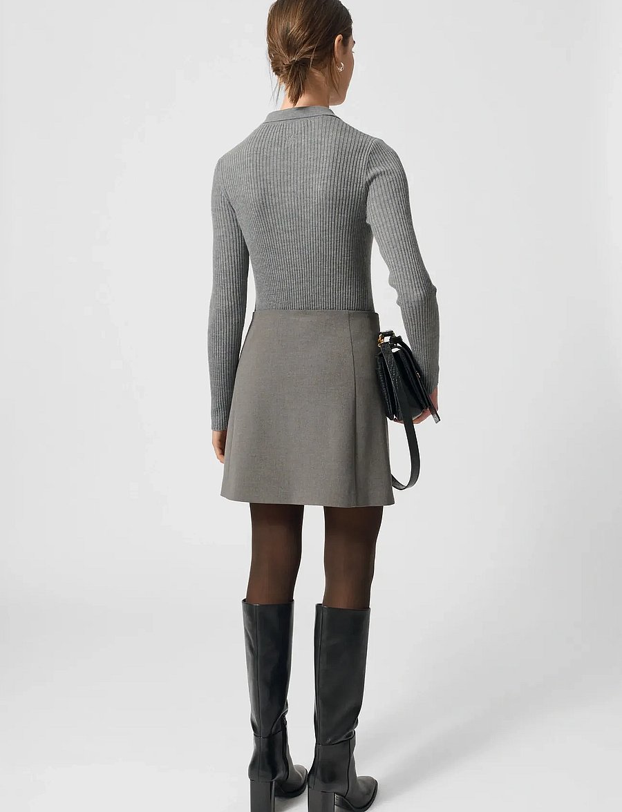 Lovechild 1979 - Lisa Blouse - pullover - 062 grey melange - 3