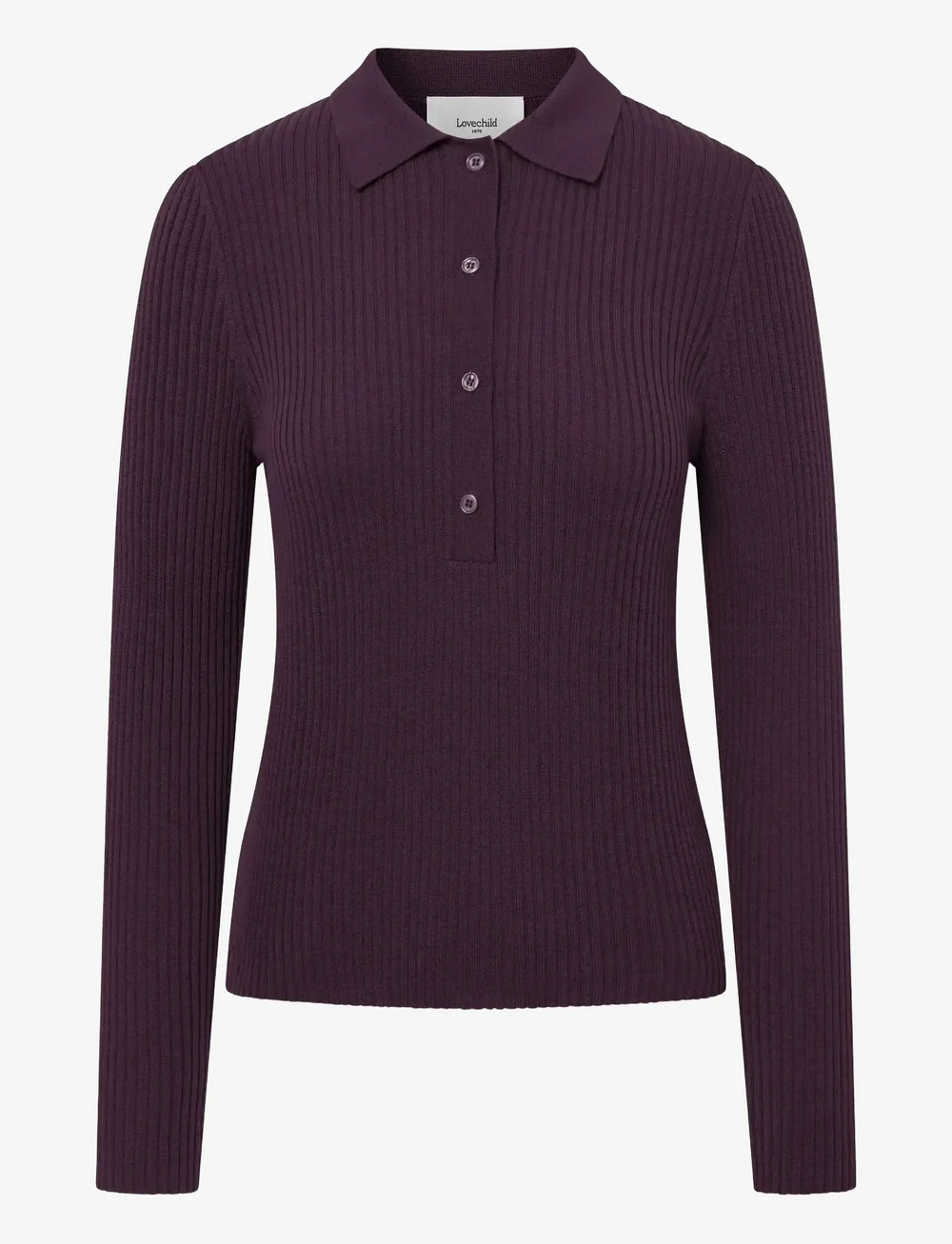 Lovechild 1979 - Lisa Blouse - stickade tröjor - 364 port royale - 1