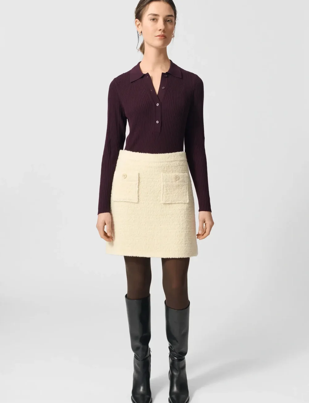 Lovechild 1979 - Lisa Blouse - stickade tröjor - 364 port royale - 0