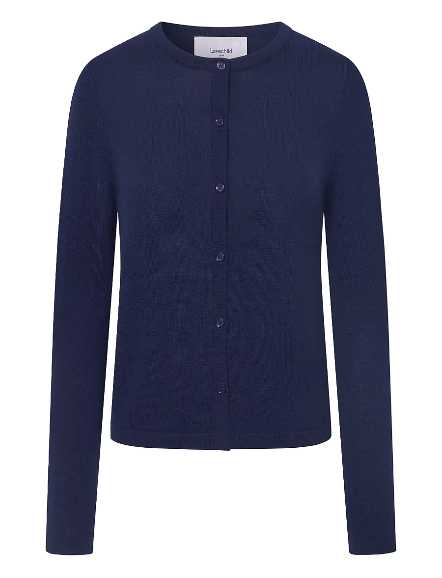 Lovechild 1979 - Jos Cardigan - strickjacken - 450 total eclipse - 1