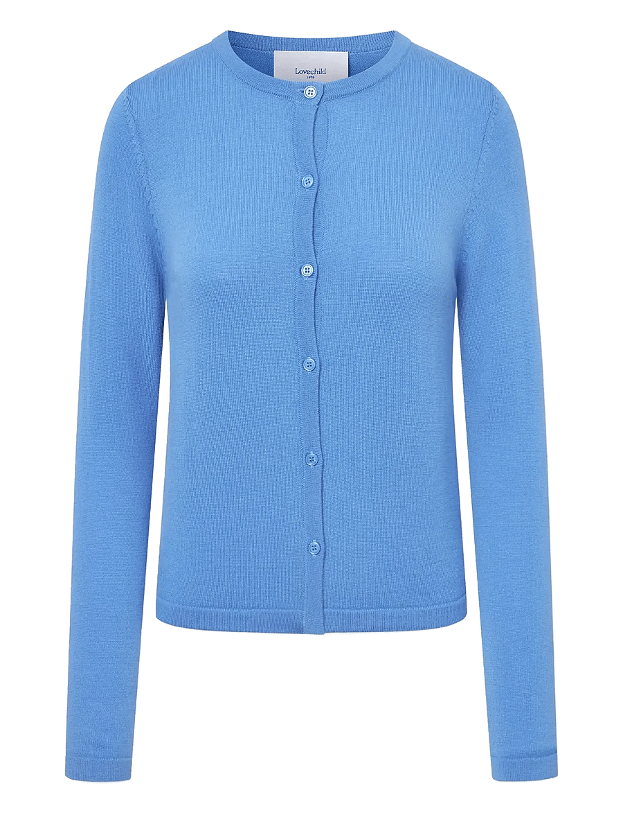 Lovechild 1979 - Jos Cardigan - cardigans - 476 blue bell - 1