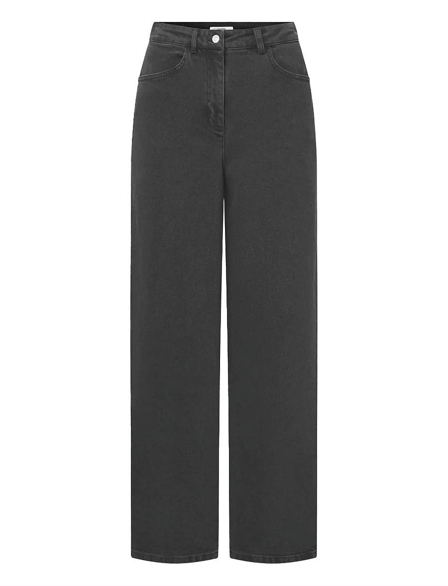 Lovechild 1979 - Charlene Pants - wide leg jeans - 977 black overdye - 1
