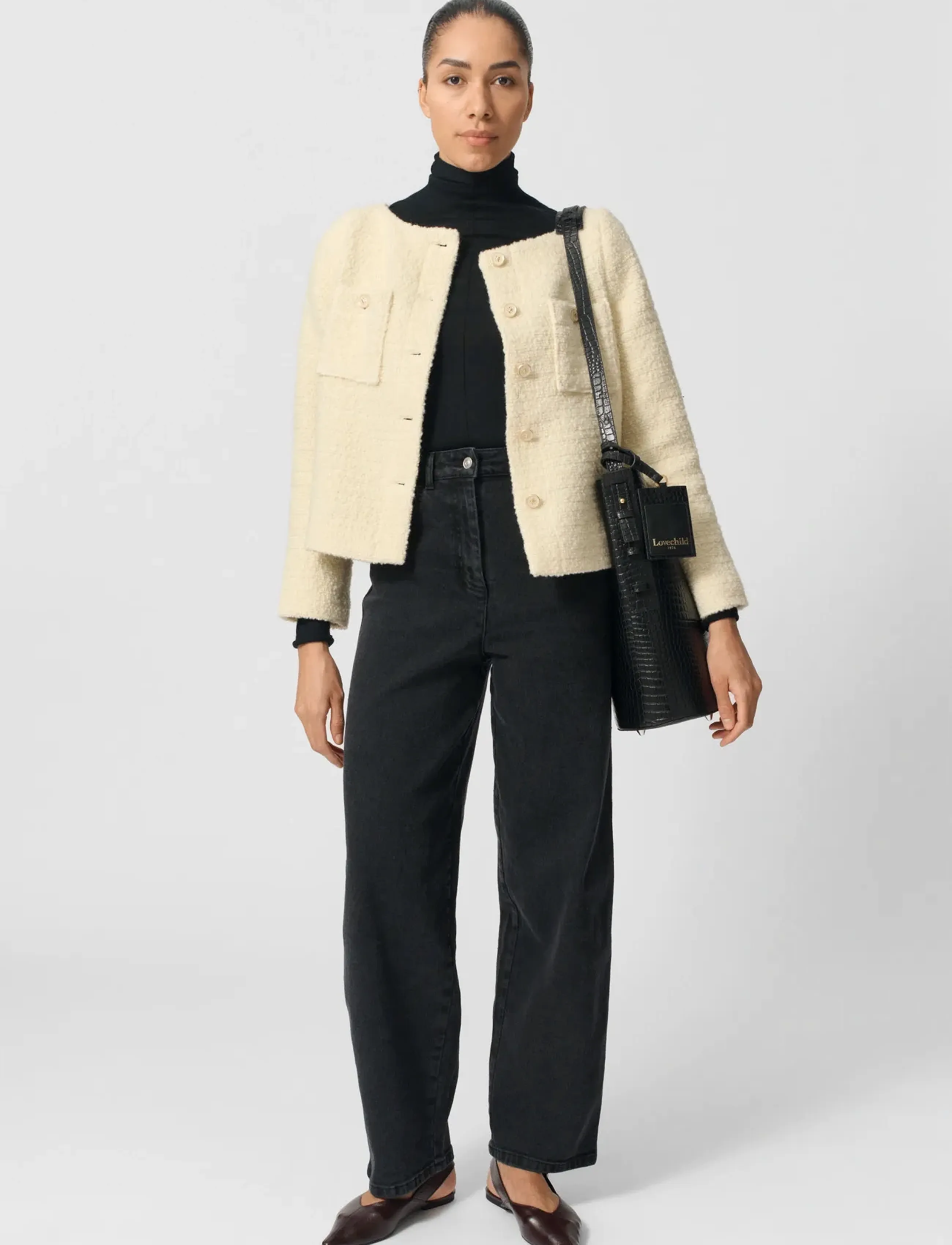 Lovechild 1979 Charlene Pants, 36, Black, Jeans > Vidde, Dame