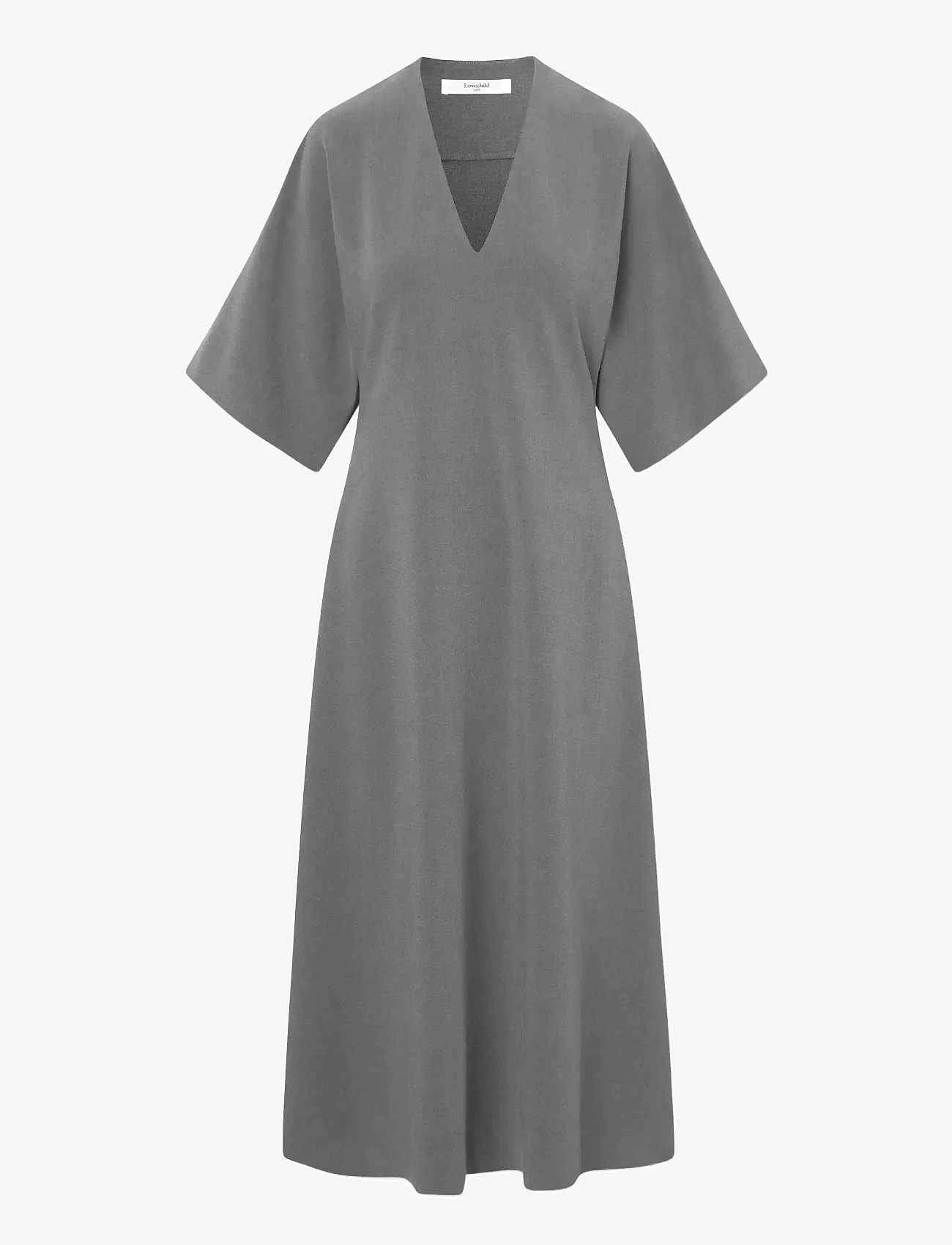 Lovechild 1979 - Kaia Dress - midi kjoler - 057 dark grey - 1