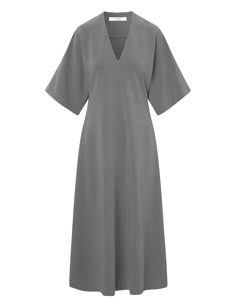 Lovechild 1979 - Kaia Dress - midi kjoler - 057 dark grey - 1