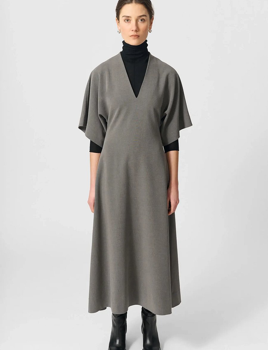 Lovechild 1979 - Kaia Dress - midi kjoler - 057 dark grey - 0