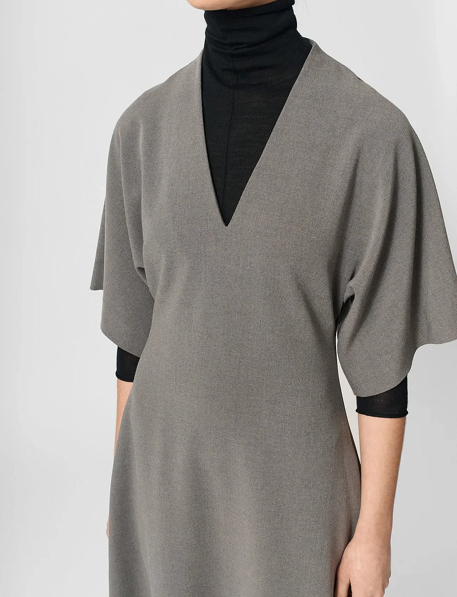 Lovechild 1979 - Kaia Dress - midi kjoler - 057 dark grey - 2