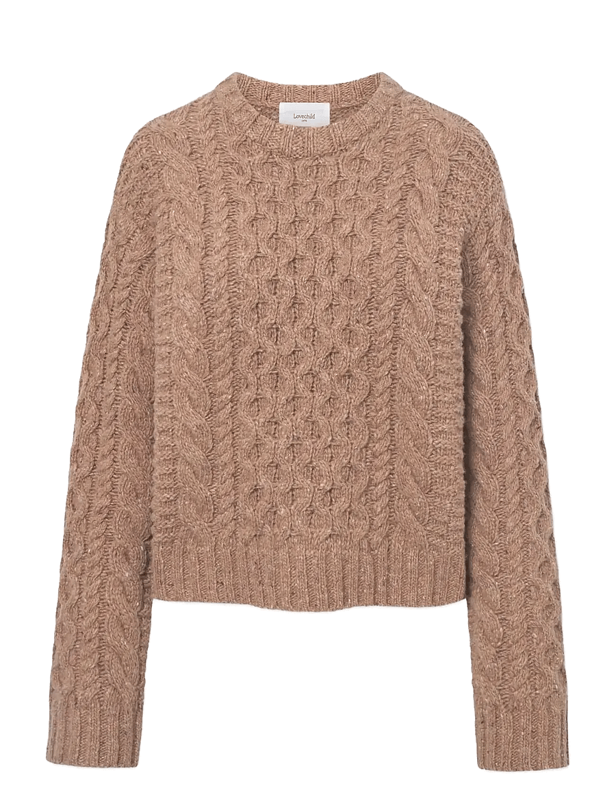 Lovechild 1979 - Daphne Sweater - jumpers - 173 wholegrain - 1