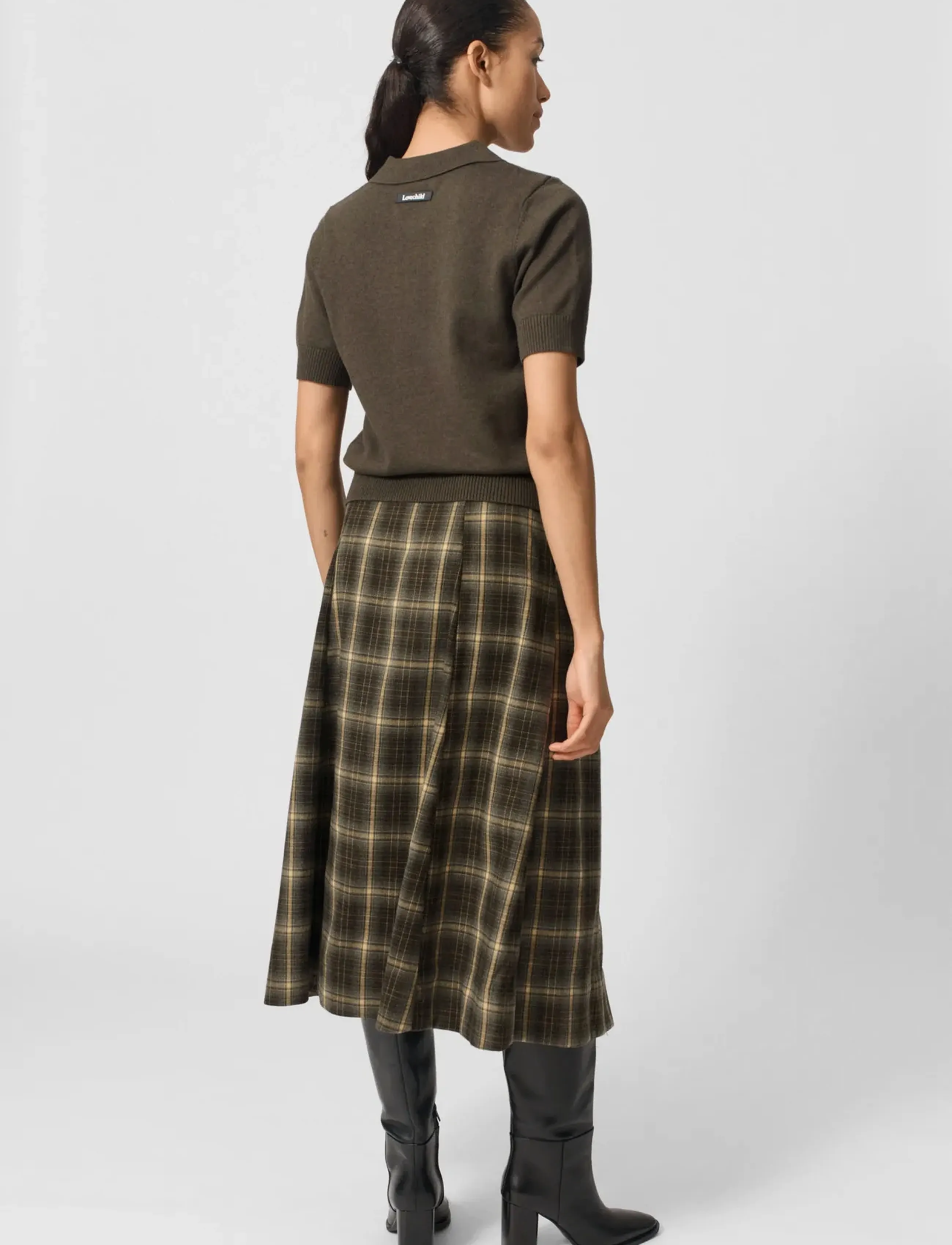 Lovechild 1979 - Violette Top - pullover - 681 army melange - 3