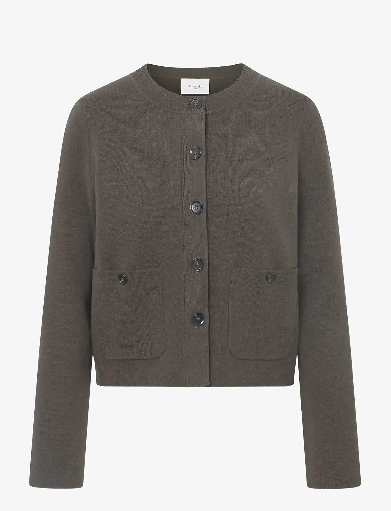 Lovechild 1979 - Paloma Cardigan - cardigans - 681 army melange - 1