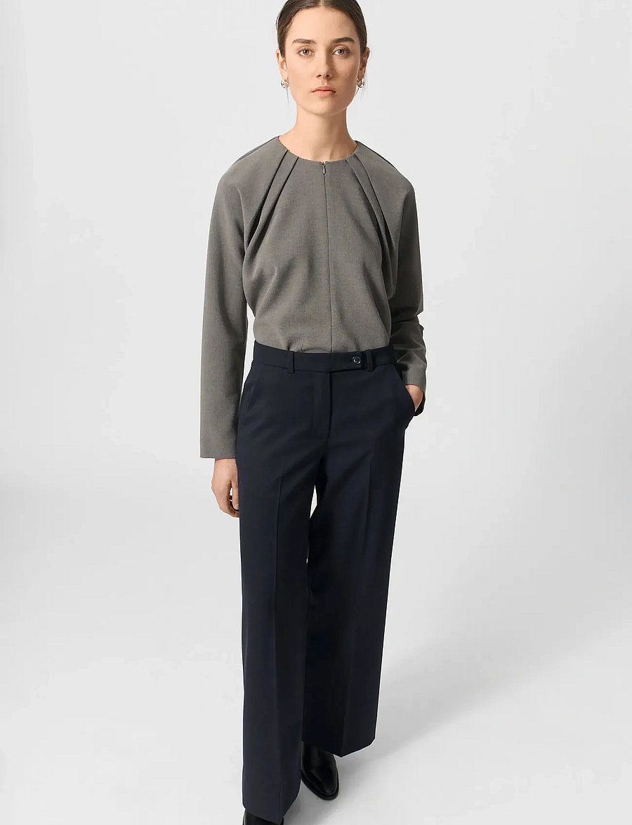 Lovechild 1979 - Marine Blouse - langærmede bluser - 057 dark grey - 0