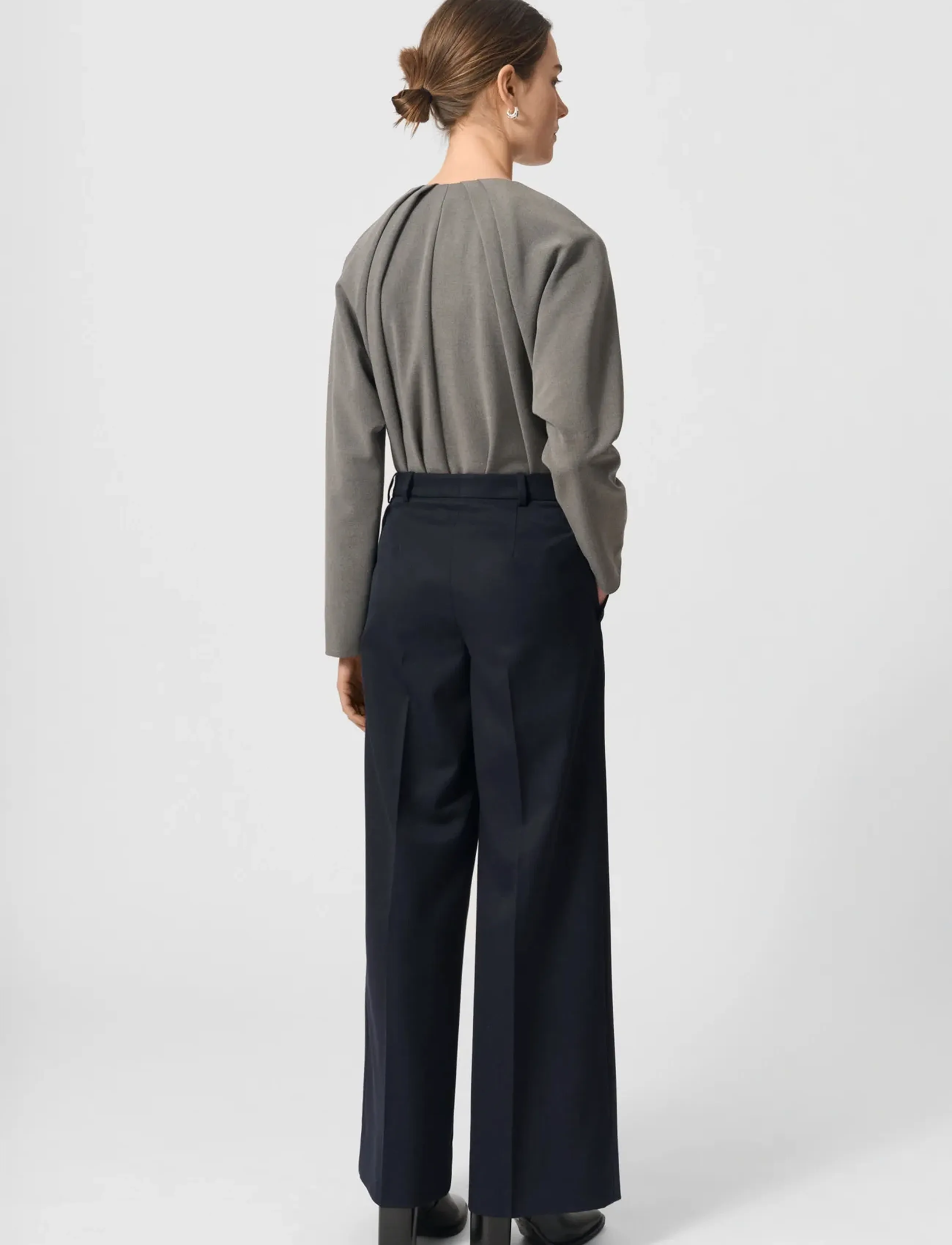 Lovechild 1979 - Marine Blouse - blouses met lange mouwen - 057 dark grey - 2
