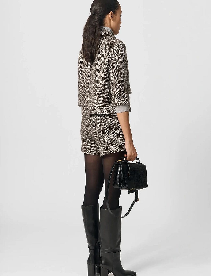 Lovechild 1979 - Daliah Jacket - wolljacken - 747 brown herringbone - 3