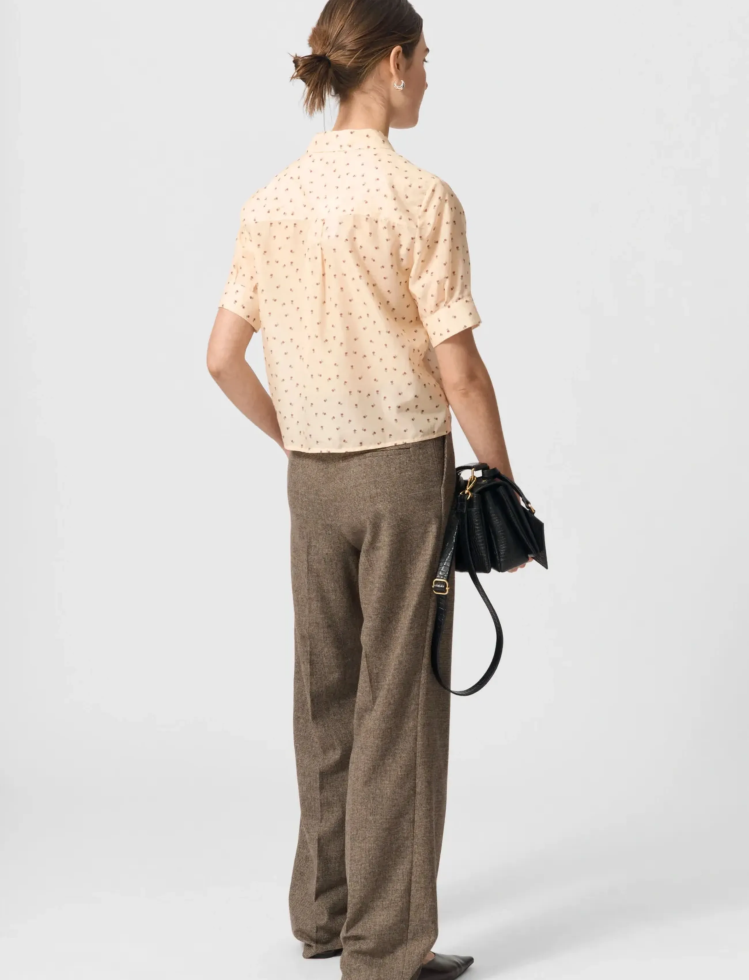 Lovechild 1979 - Lucas Pants - bukser med lige ben - 174 beige houndstooth - 3