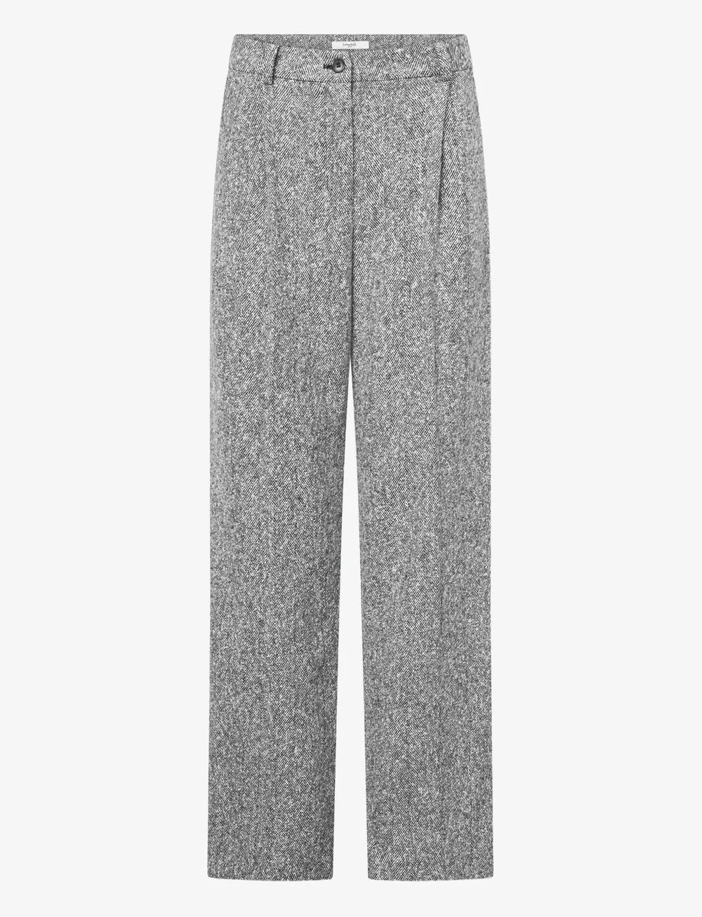 Lovechild 1979 - Lucas Pants - kostymbyxor - 906 black and white herringbone - 1