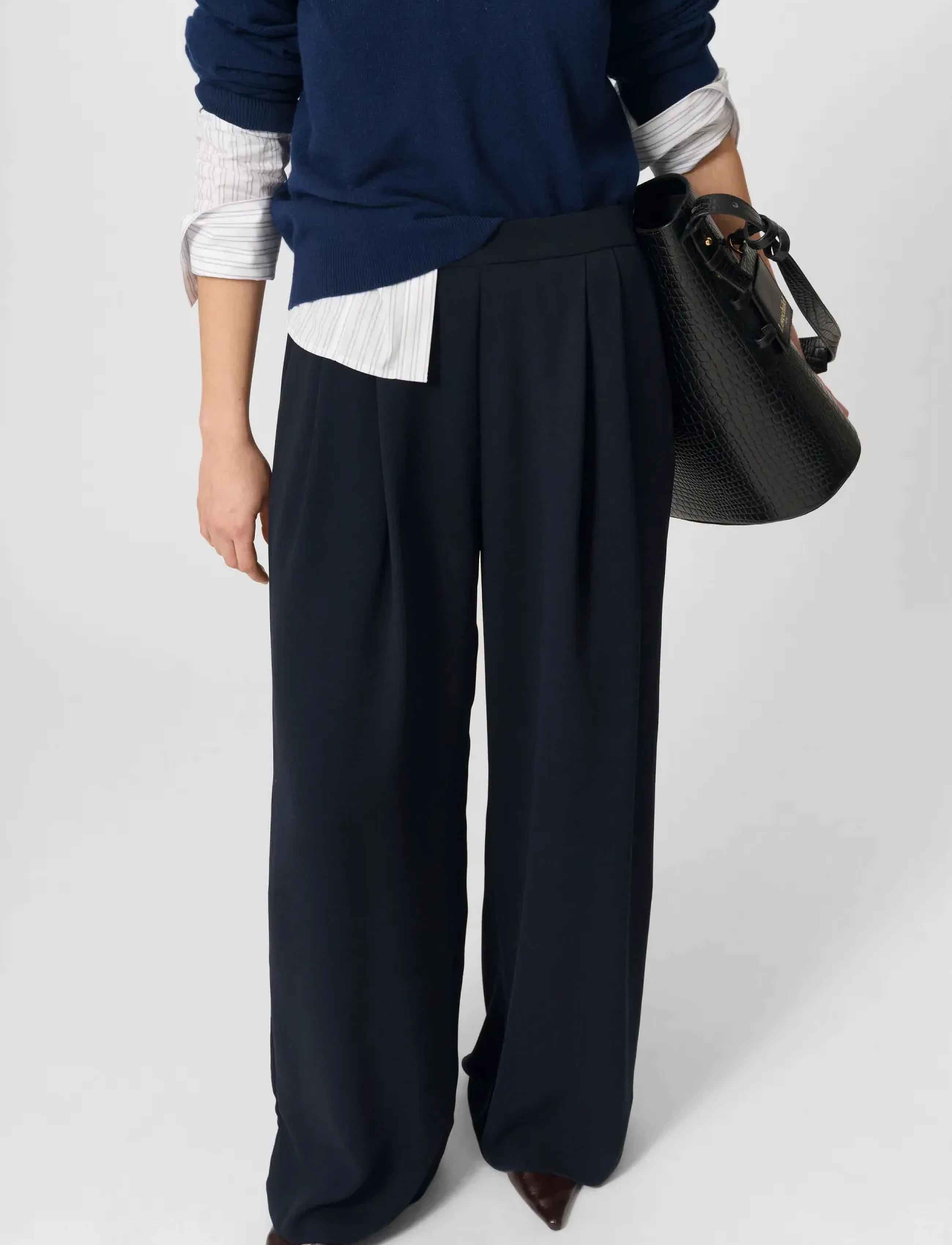 Lovechild 1979 - Mary-Ann Pants - sérsniðnar buxur - 450 total eclipse - 2