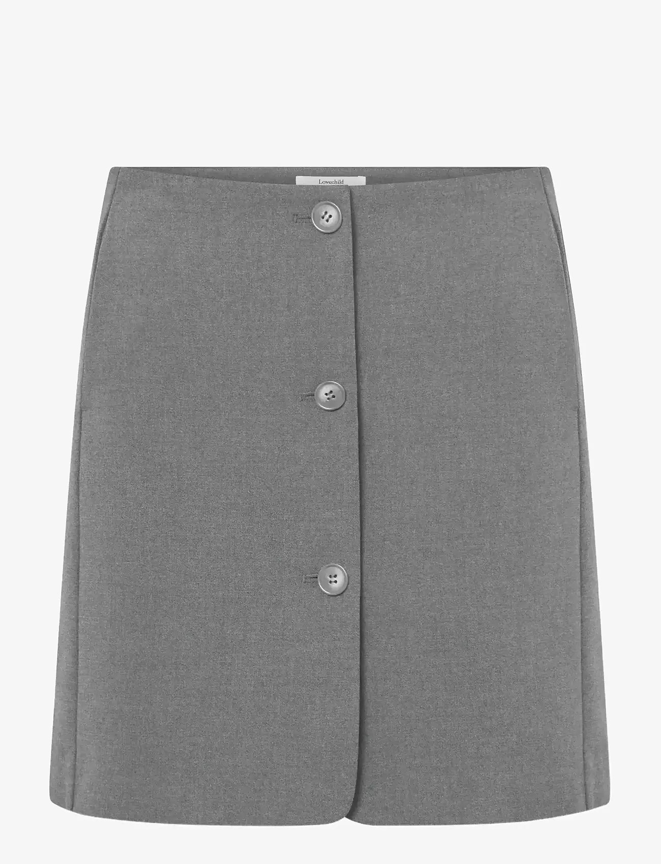 Lovechild 1979 - Genna Skirt - kurze röcke - 057 dark grey - 1