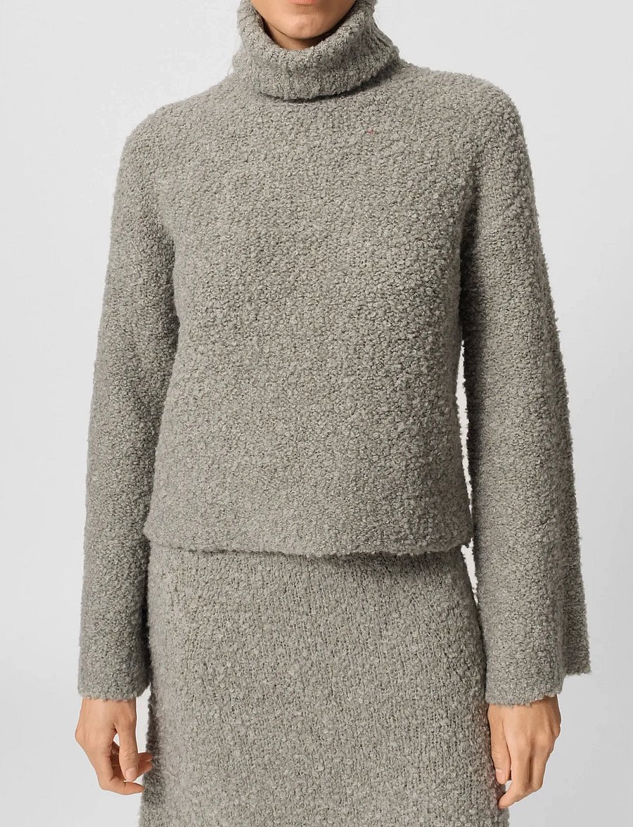 Lovechild 1979 - Kain Skirt - strickröcke - 727 taupe grey - 3