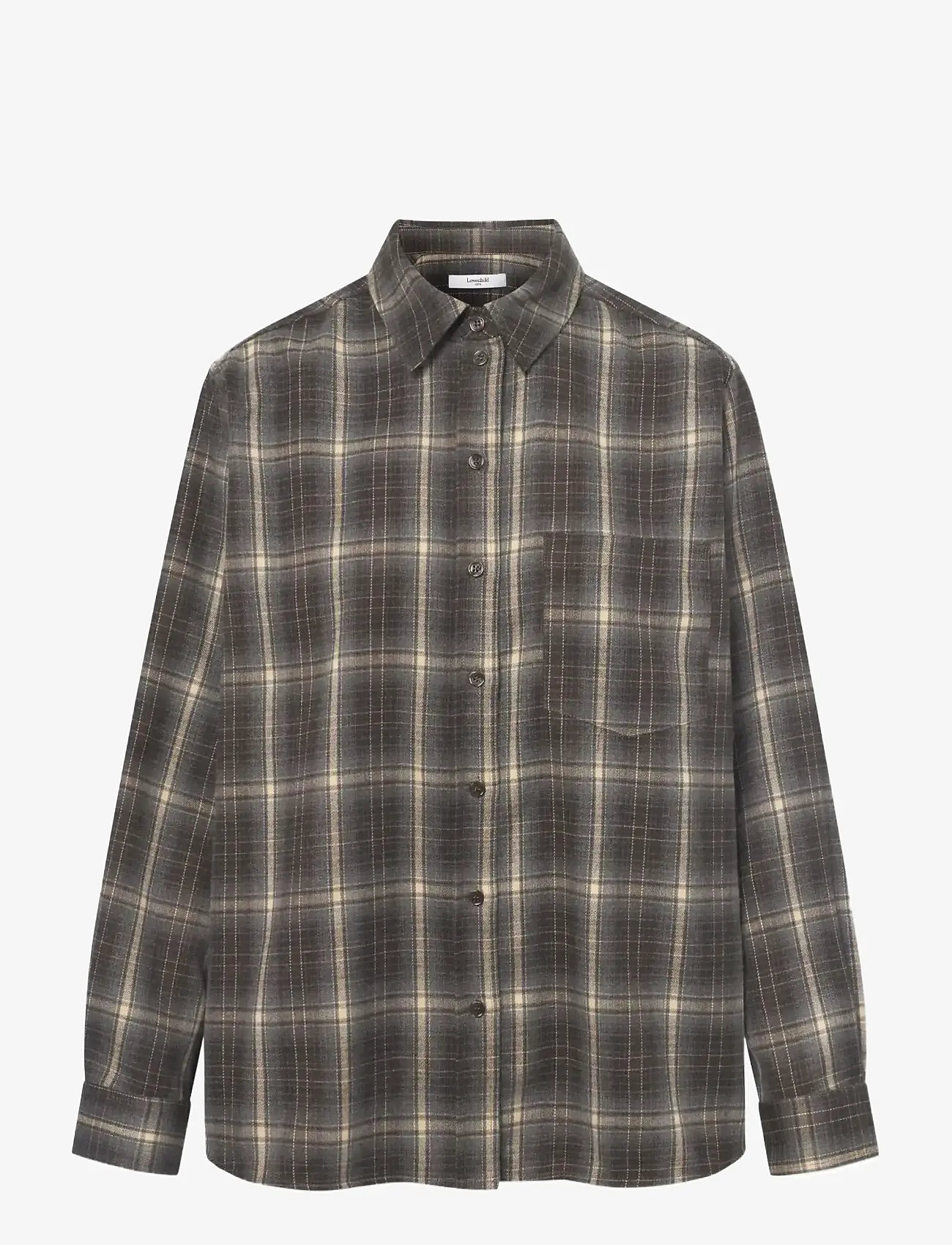 Lovechild 1979 - Elotta Shirt - 697 green multi check - 1