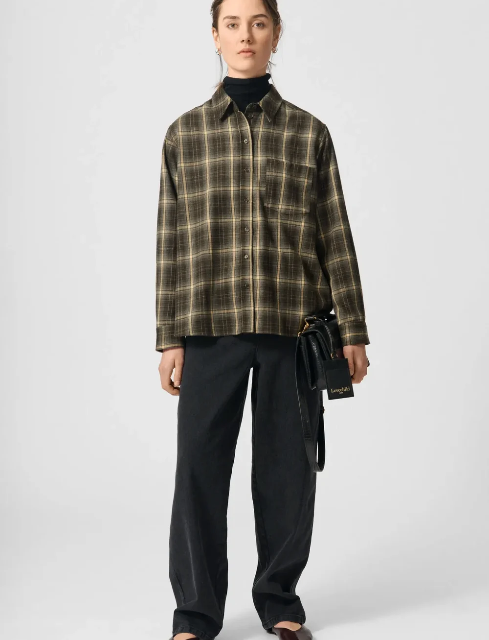 Lovechild 1979 - Elotta Shirt - langärmlige hemden - 697 green multi check - 0