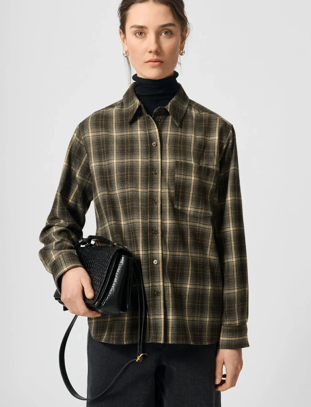 Lovechild 1979 - Elotta Shirt - langärmlige hemden - 697 green multi check - 3