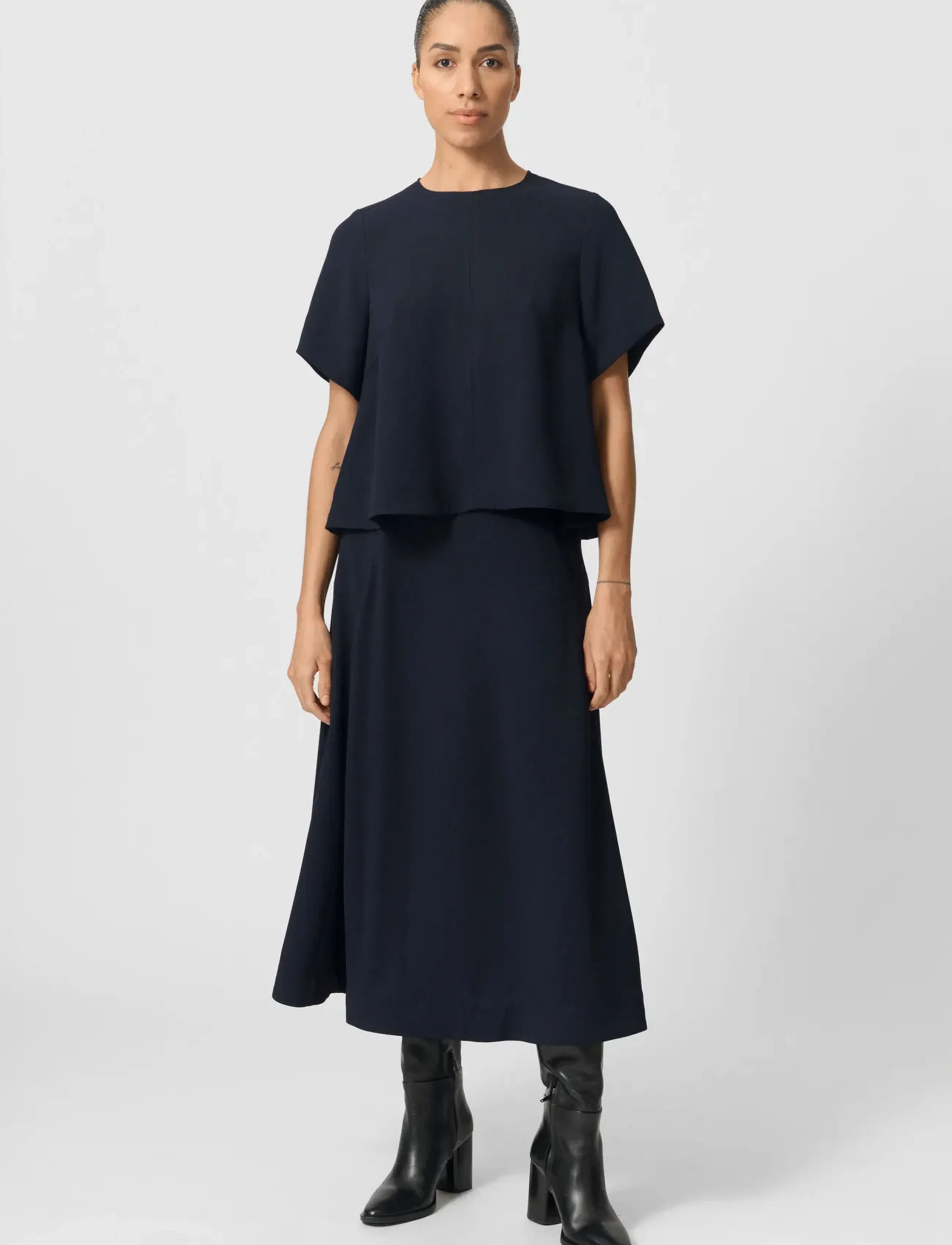 Lovechild 1979 Joy Top, Kvinder, Kortærmet Top, Navy, Str: 38