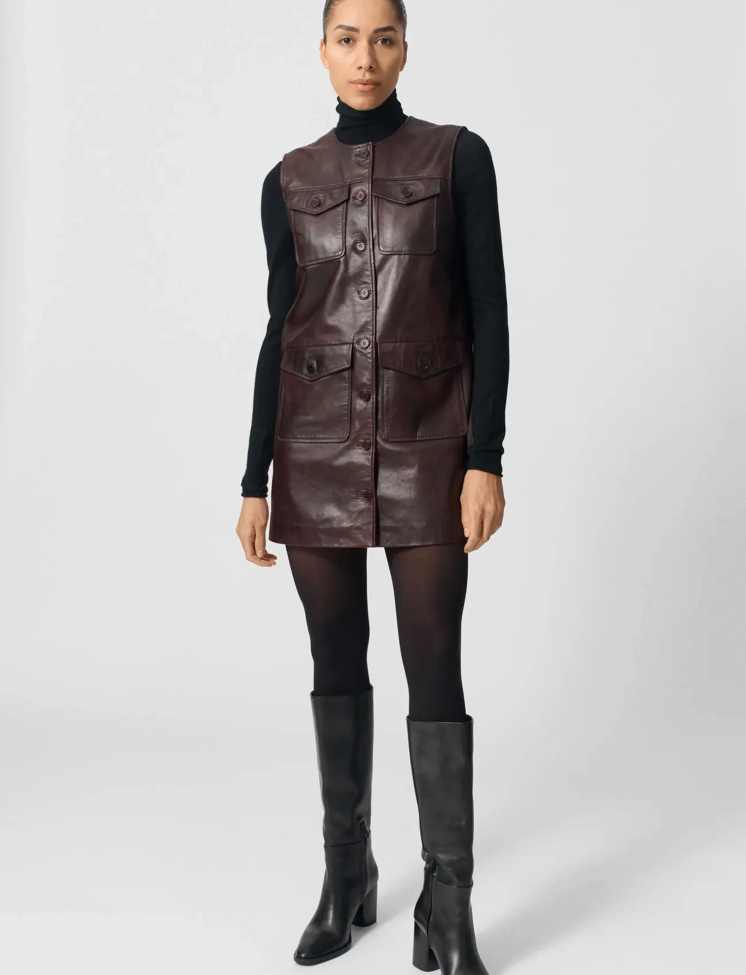 Lovechild 1979 Petrina Dress - Kjoler - 364 PORT ROYALE / burgundy