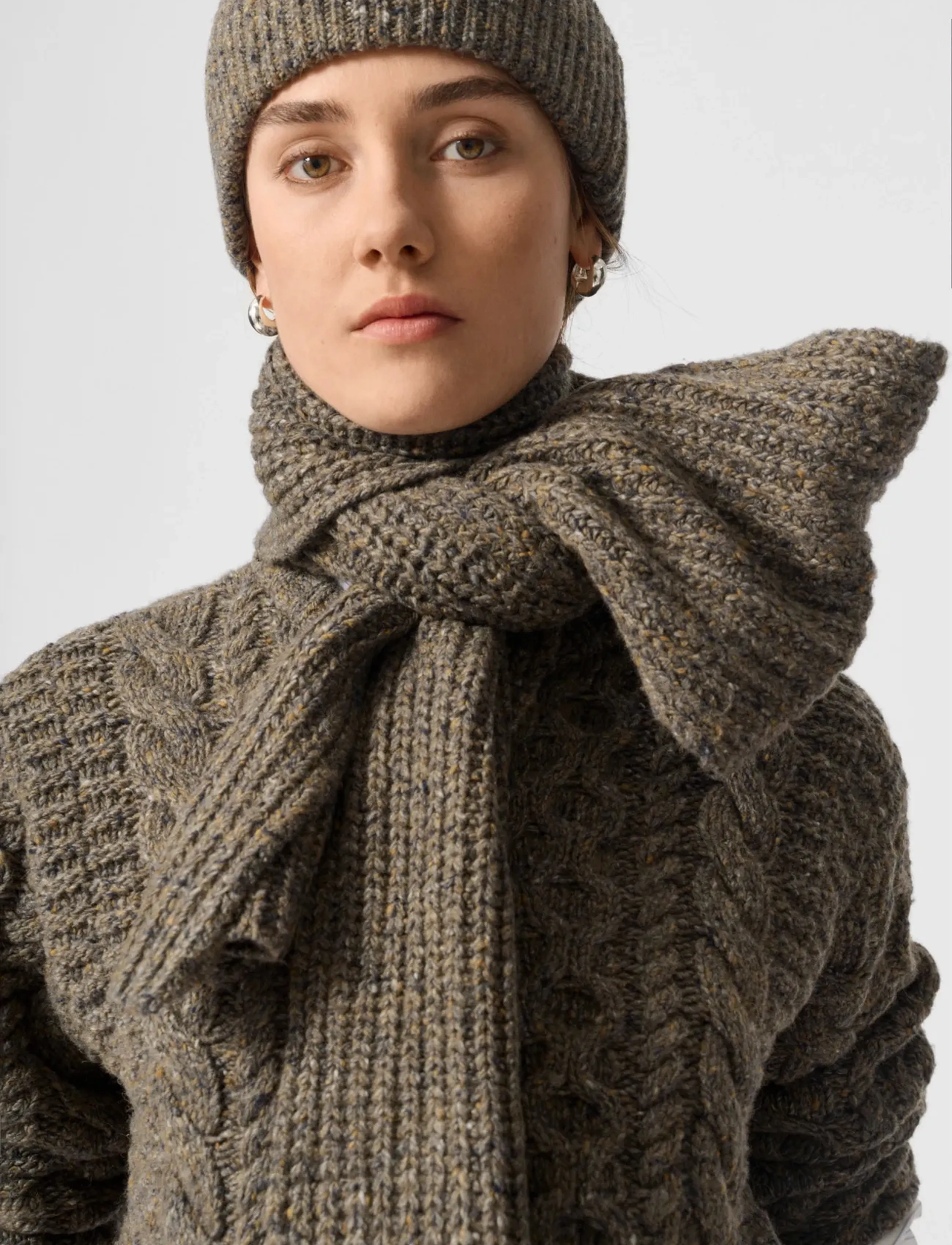 Lovechild 1979 Jara Beanie, One Size, Khaki green, Hovedbeklædning > Huer, Dame