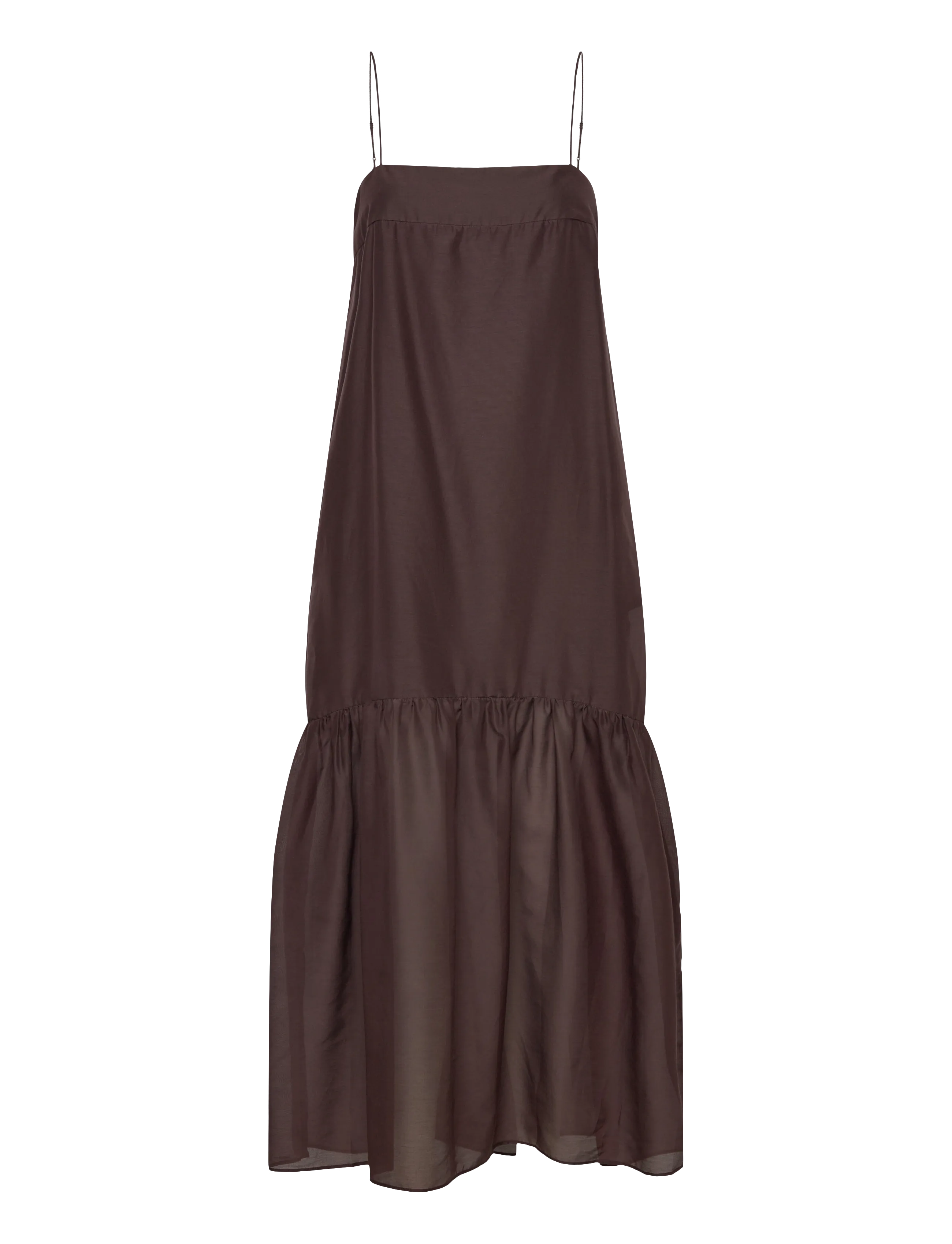 Lovechild 1979 Mya Dress - Festtøj - 719 CHESTNUT / brown